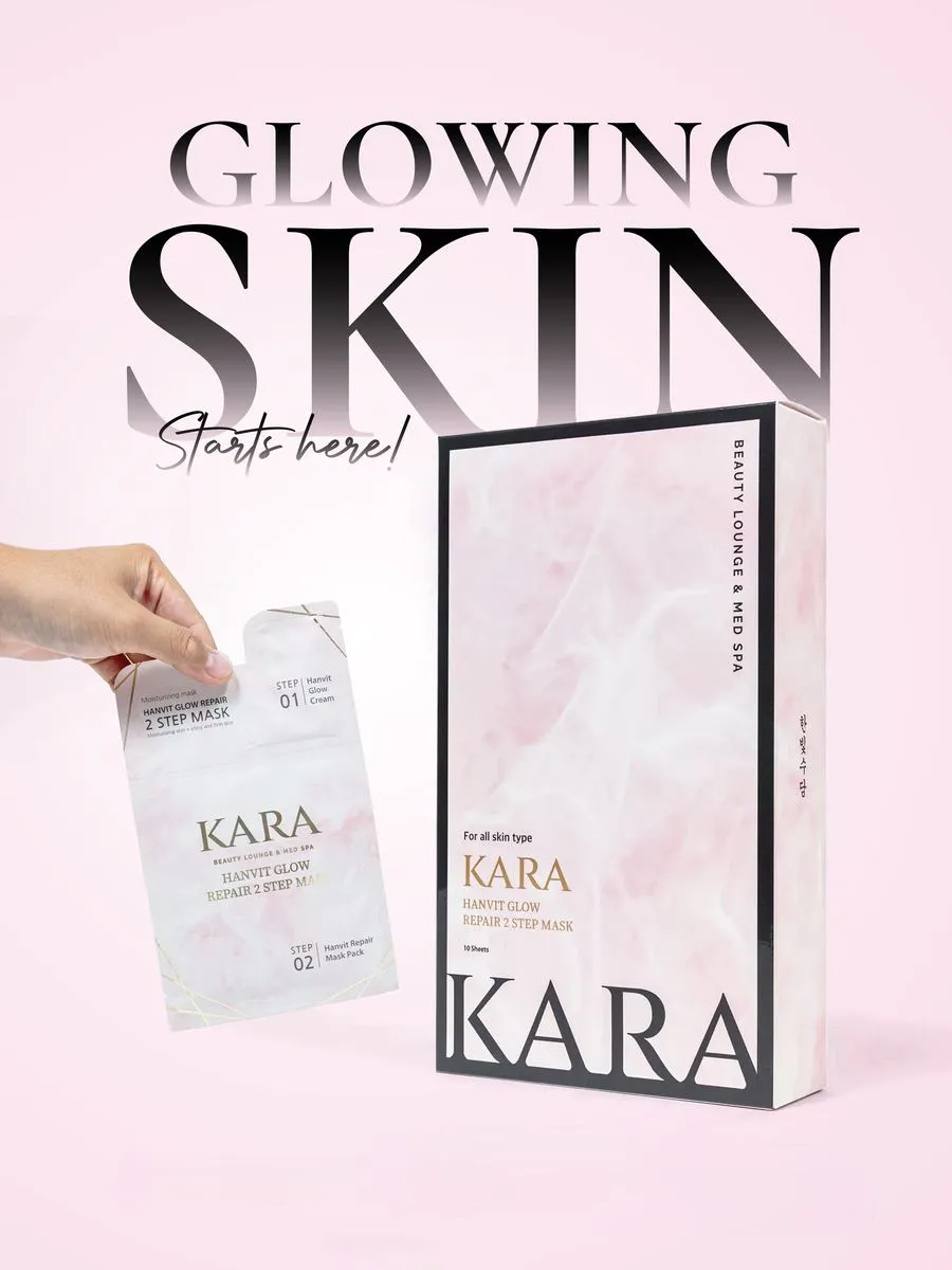 KARA Hanvit Glow Mask with box - Glowing Skin Starts Here