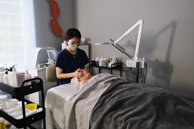 Facial treatment at KARA Med Spa